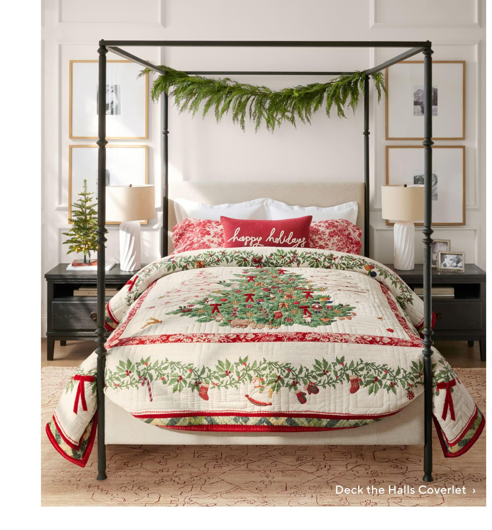 Shop Deck the Hall Coverlets